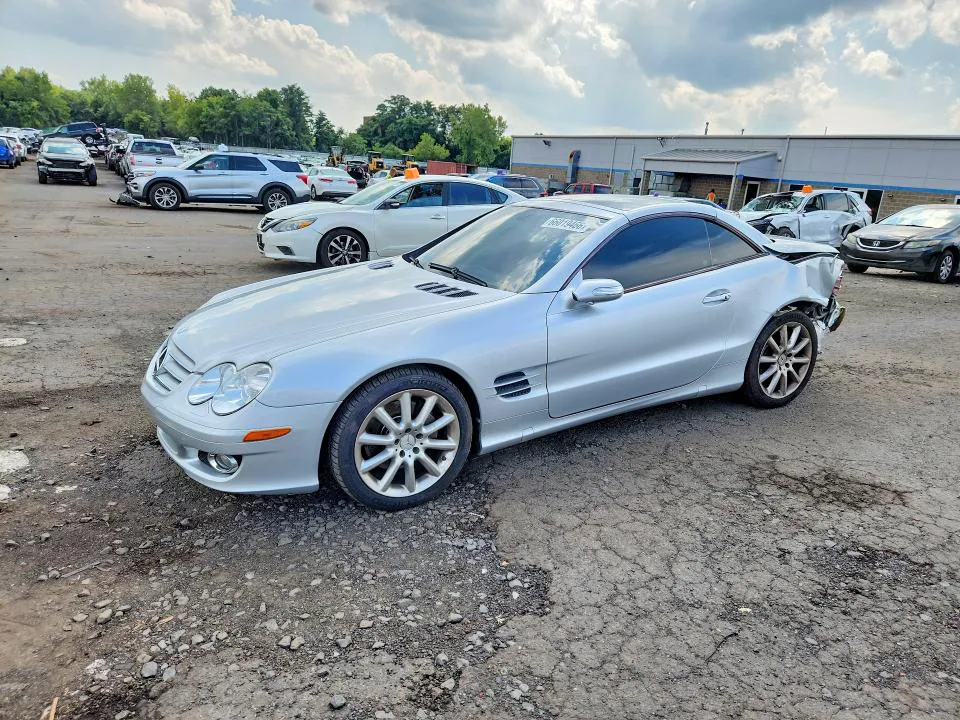 2007 MERCEDES-BENZ SL VIN WDBSK71F67F127307 фото 1
