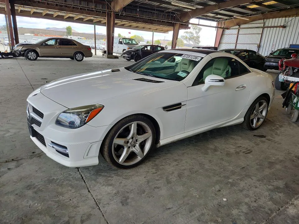 2014 Mercedes-Benz SLK VIN WDDPK4HA3EF090347 фото 1