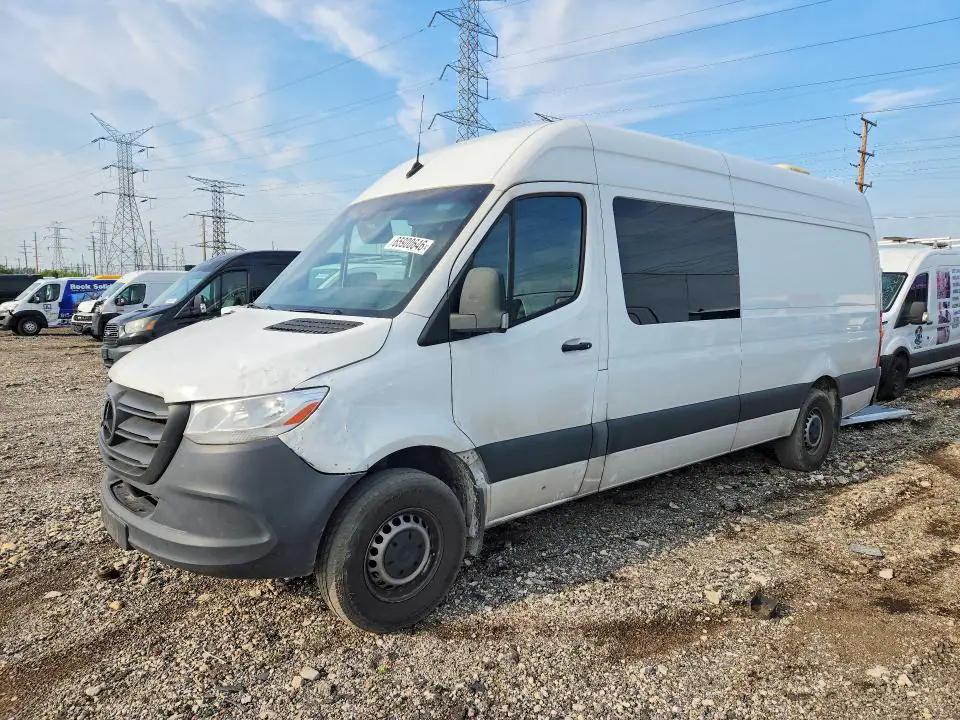 W1Y4KCHY4PT139088 Mercedes-Benz Sprinter 2023 — повреждение Передняя часть, фото до ремонта