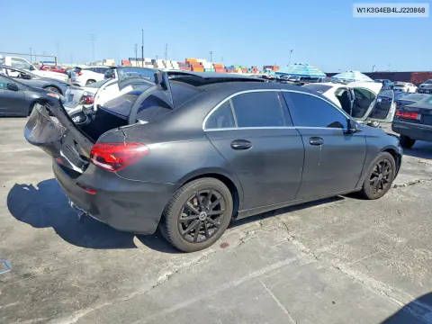 2020 Mercedes-Benz A 220 VIN W1K3G4EB4LJ220868 фото 3