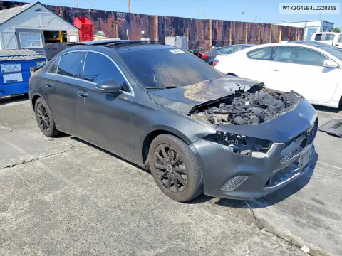 2020 Mercedes-Benz A 220 VIN W1K3G4EB4LJ220868 фото 4