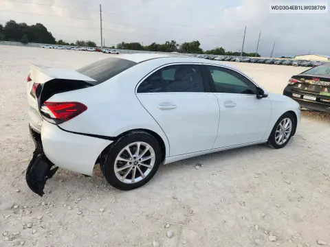 2020 Mercedes-Benz A 220 VIN WDD3G4EB1LW038709 фото 3