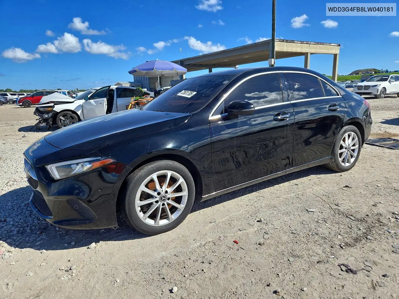 2020 Mercedes-Benz A 220 4Matic VIN WDD3G4FB8LW040181 фото 1