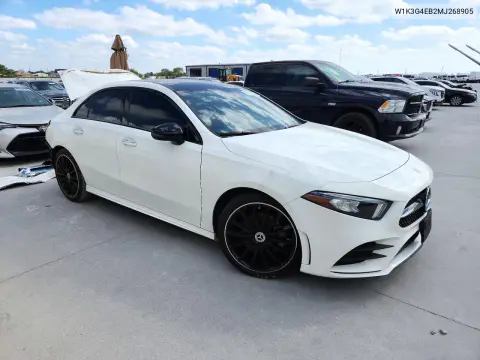 2021 Mercedes-Benz A 220 VIN W1K3G4EB2MJ268905 фото 4