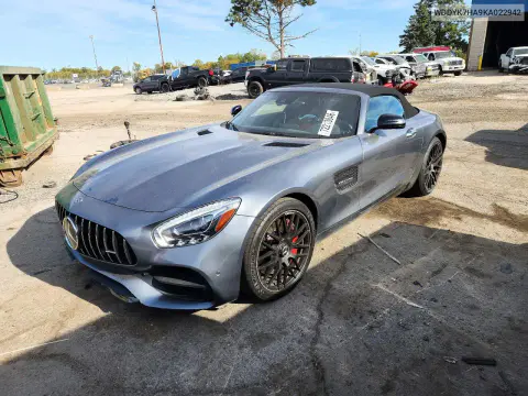 WDDYK7HA9KA022942 — 2019 Mercedes AMG GT, Ходовая часть, фото до ремонта