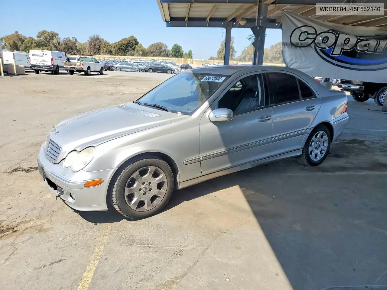 2005 Mercedes-Benz C 320 4Matic VIN WDBRF84J45F562140 фото 1