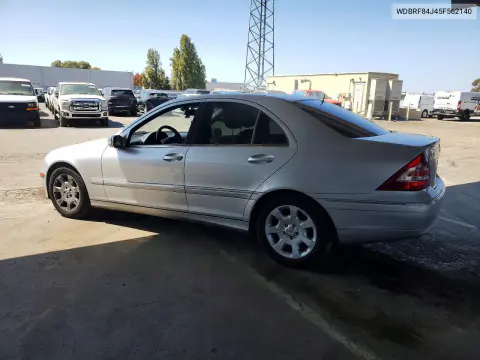 2005 Mercedes-Benz C 320 4Matic VIN WDBRF84J45F562140 фото 2