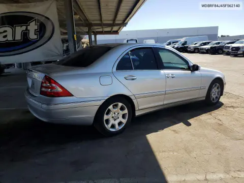 2005 Mercedes-Benz C 320 4Matic VIN WDBRF84J45F562140 фото 3