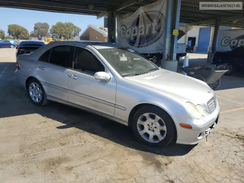 2005 Mercedes-Benz C 320 4Matic VIN WDBRF84J45F562140 фото 4