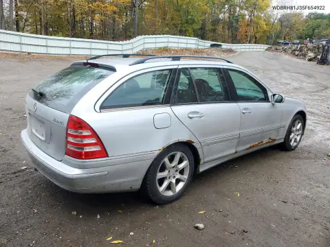 2005 Mercedes-Benz C 240 Sportwagon 4Matic VIN WDBRH81J35F654922 фото 3