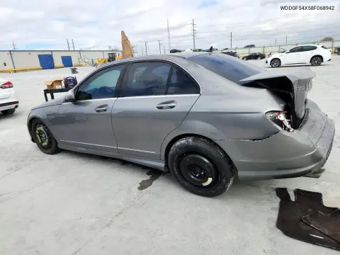 2008 Mercedes-Benz C 300 VIN WDDGF54X58F068942 фото 2