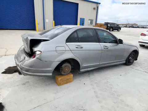 2008 Mercedes-Benz C 300 VIN WDDGF54X58F068942 фото 3