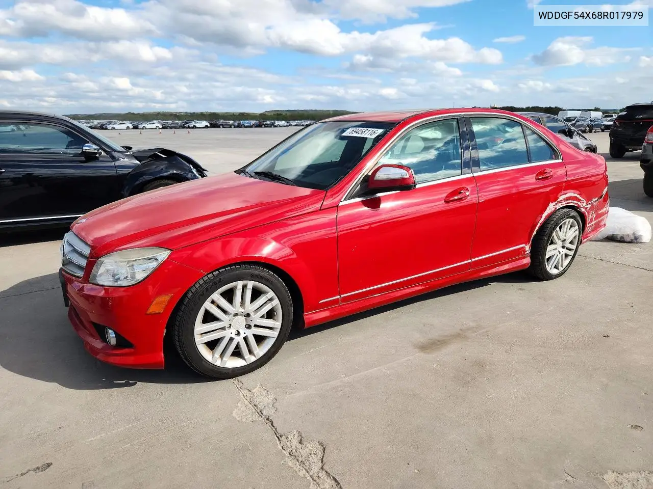 2008 Mercedes-Benz C 300 VIN WDDGF54X68R017979 фото 1