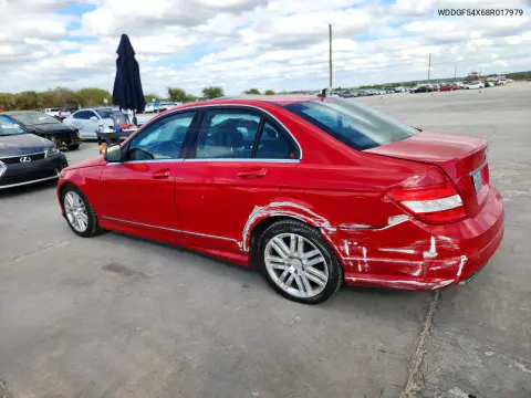 2008 Mercedes-Benz C 300 VIN WDDGF54X68R017979 фото 2