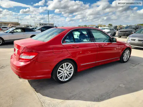 2008 Mercedes-Benz C 300 VIN WDDGF54X68R017979 фото 3