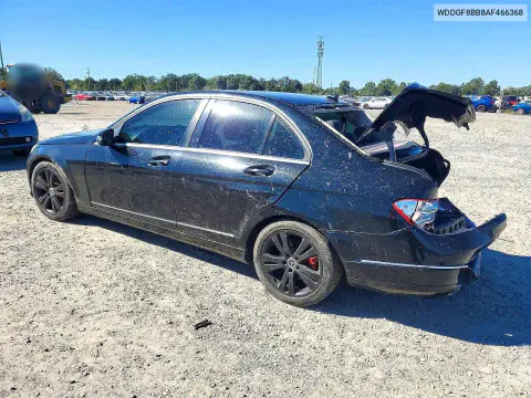 2010 Mercedes-Benz C 300 4Matic VIN WDDGF8BB8AF466368 фото 2