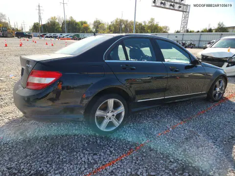2010 Mercedes-Benz C 300 4Matic VIN WDDGF8BB2AR105619 фото 3