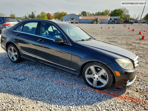 2010 Mercedes-Benz C 300 4Matic VIN WDDGF8BB2AR105619 фото 4