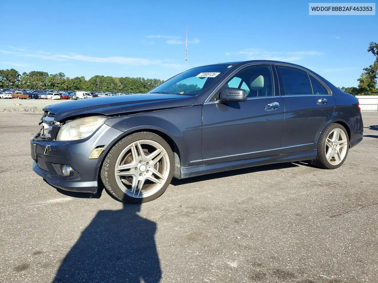 2010 Mercedes-Benz C 300 4Matic VIN WDDGF8BB2AF463353 фото 1