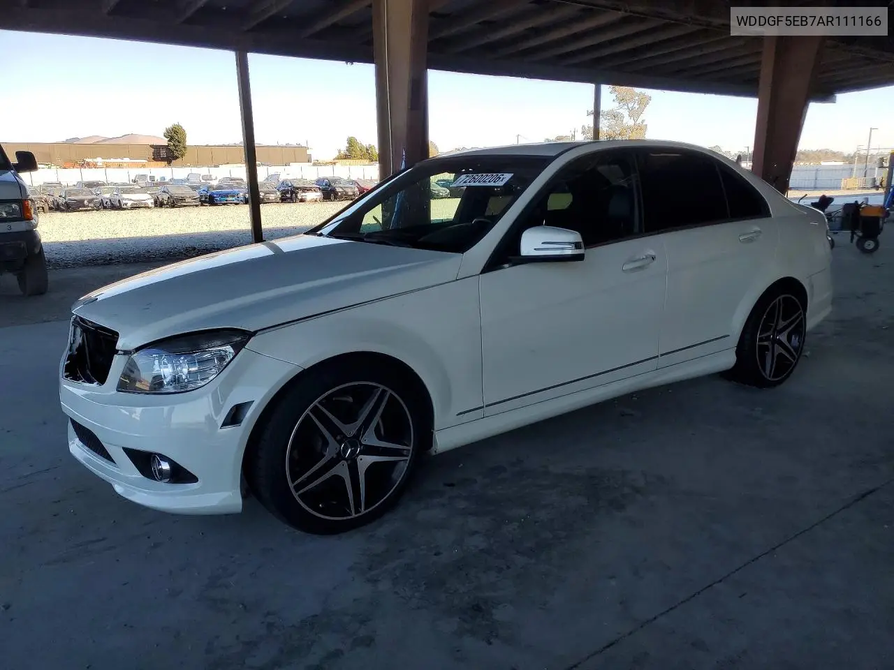 2010 Mercedes-Benz C 300 VIN WDDGF5EB7AR111166 фото 1