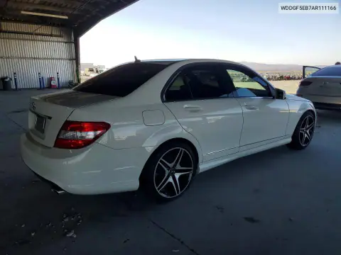2010 Mercedes-Benz C 300 VIN WDDGF5EB7AR111166 фото 3