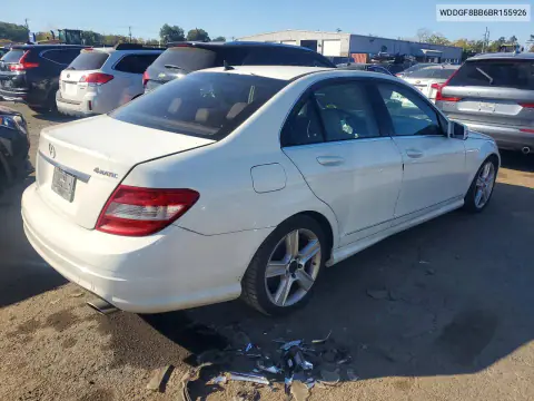 2011 Mercedes-Benz C 300 4Matic VIN WDDGF8BB6BR155926 фото 3