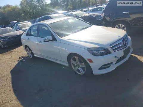 2011 Mercedes-Benz C 300 4Matic VIN WDDGF8BB6BR155926 фото 4