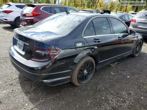 2011 Mercedes-Benz C 300 4Matic VIN WDDGF8BB3BR180685 фото 3