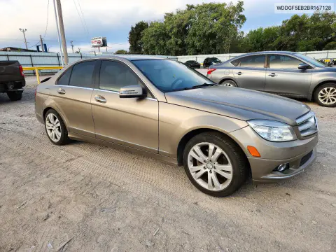 2011 Mercedes-Benz C 300 VIN WDDGF5EB2BR167128 фото 4