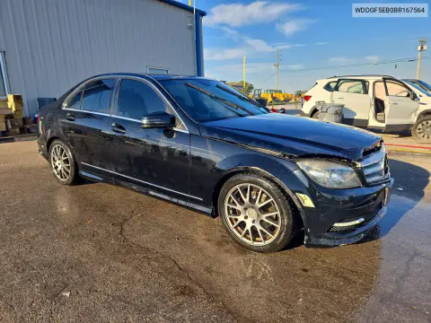2011 Mercedes-Benz C 300 VIN WDDGF5EB0BR167564 фото 4