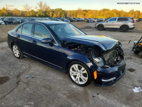 2012 Mercedes-Benz C 300 4Matic VIN WDDGF8BB7CR197846 фото 4