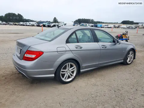 2012 Mercedes-Benz C 250 VIN WDDGF4HB9CA724185 фото 3