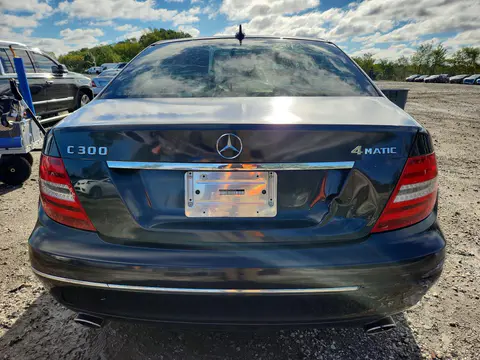 2012 Mercedes-Benz C 300 4Matic VIN WDDGF8BB6CA689816 фото 6