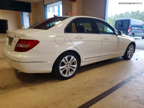 2013 Mercedes-Benz C 300 4Matic VIN WDDGF8AB6DR270112 фото 3