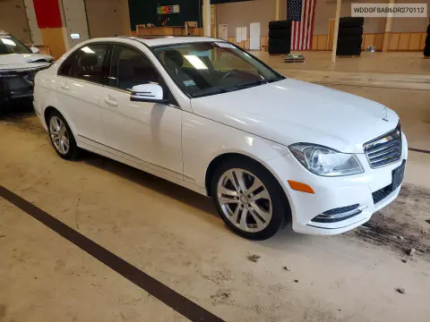 2013 Mercedes-Benz C 300 4Matic VIN WDDGF8AB6DR270112 фото 4