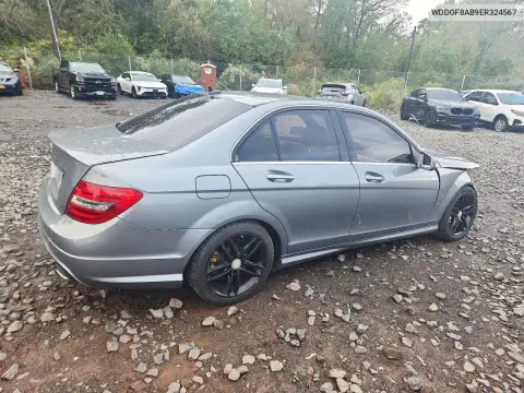 2014 Mercedes-Benz C 300 4Matic VIN WDDGF8AB9ER324567 фото 3