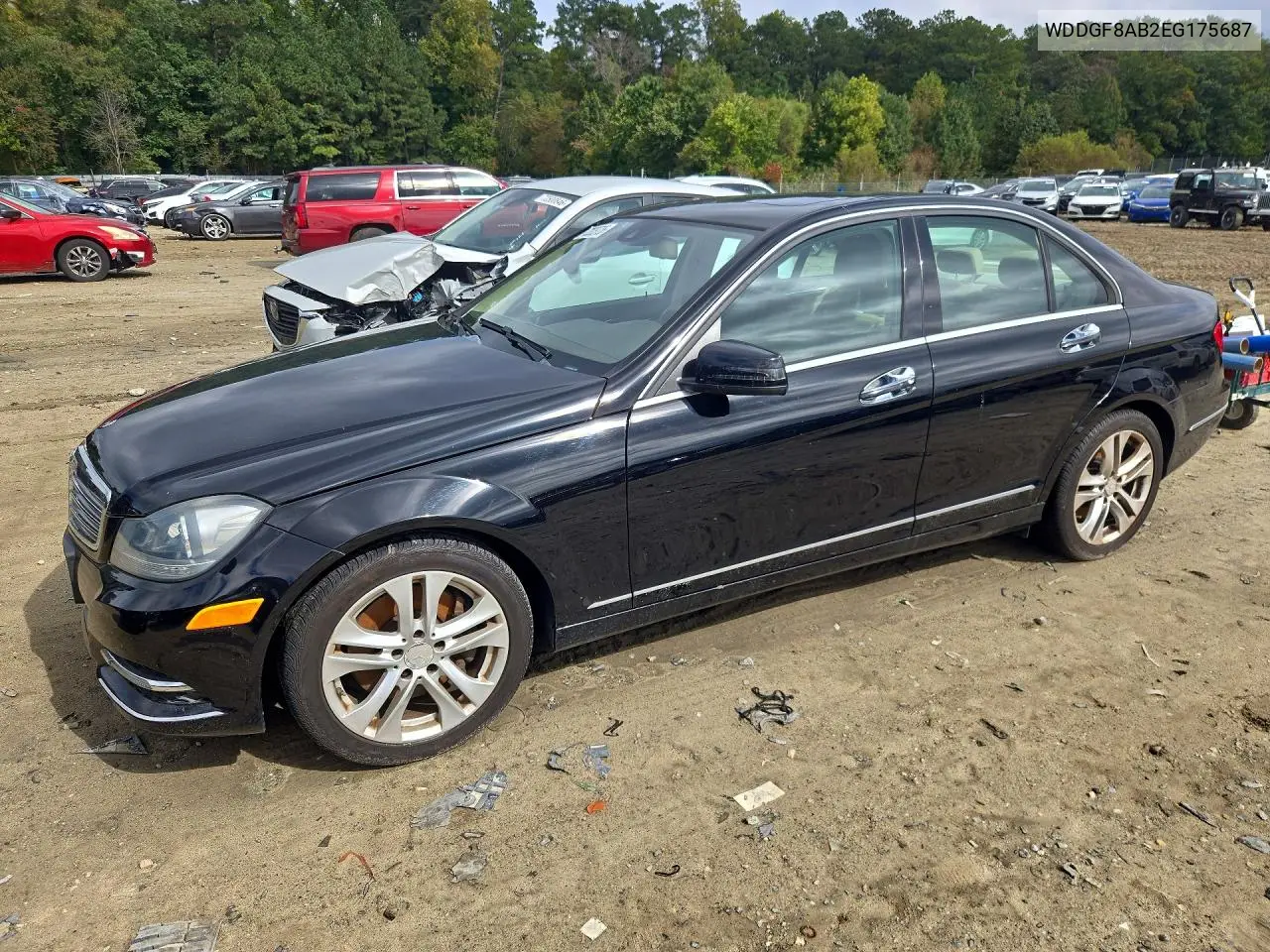 2014 Mercedes-Benz C 300 4Matic VIN WDDGF8AB2EG175687 фото 1