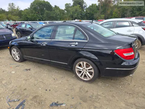 2014 Mercedes-Benz C 300 4Matic VIN WDDGF8AB2EG175687 фото 2