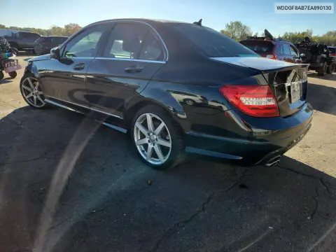 2014 Mercedes-Benz C 300 4Matic VIN WDDGF8AB7EA890130 фото 2