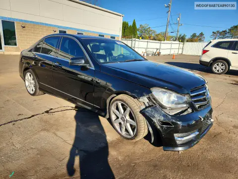 2014 Mercedes-Benz C 300 4Matic VIN WDDGF8AB7EA890130 фото 4