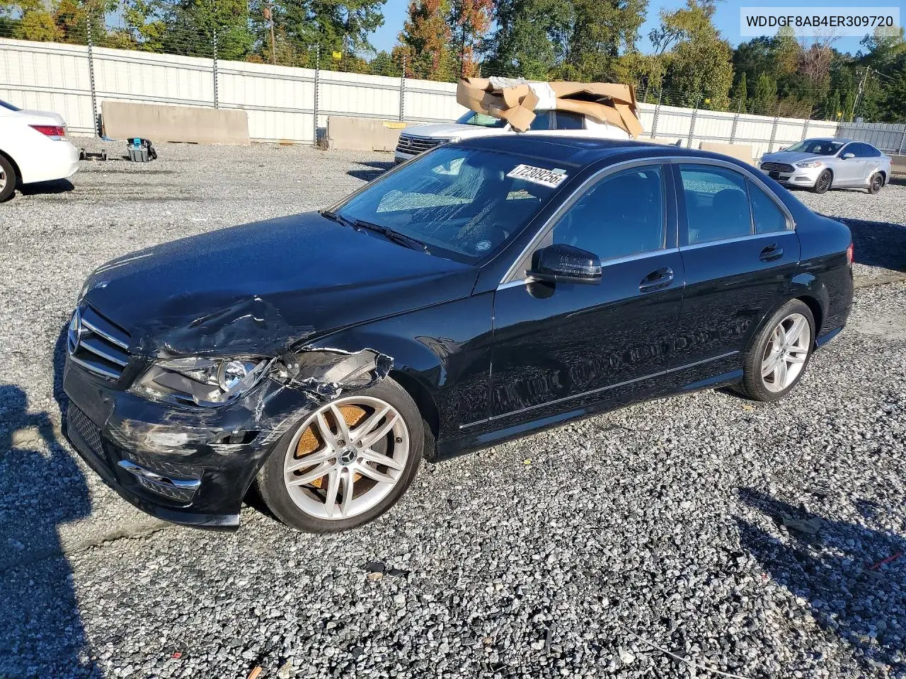 2014 Mercedes-Benz C 300 4Matic VIN WDDGF8AB4ER309720 фото 1