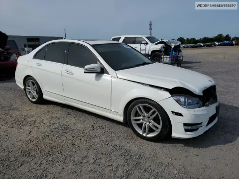 2014 Mercedes-Benz C 250 VIN WDDGF4HB6EA955497 фото 4