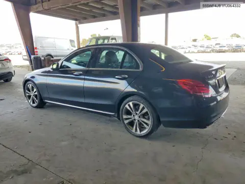 2015 Mercedes-Benz C 300 VIN 55SWF4JB1FU064332 фото 2