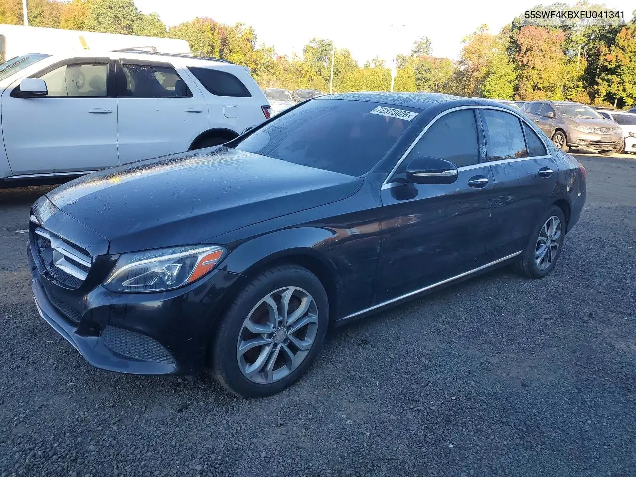 2015 Mercedes-Benz C 300 4Matic VIN 55SWF4KBXFU041341 фото 1
