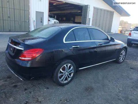 2015 Mercedes-Benz C 300 4Matic VIN 55SWF4KBXFU041341 фото 3
