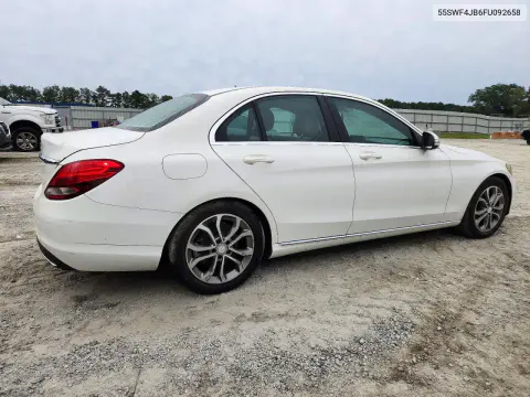 2015 Mercedes-Benz C 300 VIN 55SWF4JB6FU092658 фото 3
