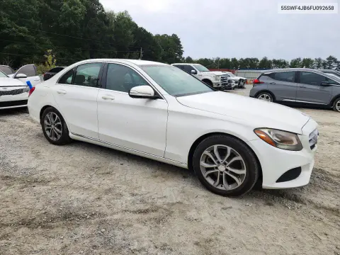 2015 Mercedes-Benz C 300 VIN 55SWF4JB6FU092658 фото 4