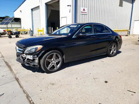 WDDWF4JB0GR172430 — 2016 Mercedes C-Klasse, Передняя часть, фото до ремонта