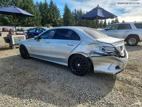 2016 Mercedes-Benz C 300 VIN 55SWF4JB7GU127709 фото 2