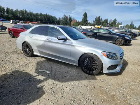 2016 Mercedes-Benz C 300 VIN 55SWF4JB7GU127709 фото 4